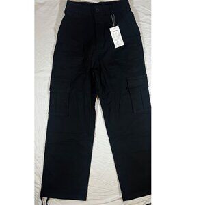 Avamo Womens Cargo Pants SZ S y2k Baggy Wide Leg Relaxed Fit